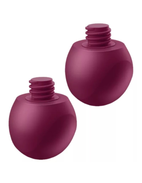 SATISFYER - LOVE BIRDS VARY BOLAS VIBRADORES APP GRATUITA ROJO VINO