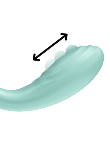 SATISFYER - RRROLLING PLEASURE VIBRADOR PUNTO G VERDE