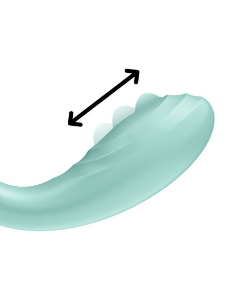 SATISFYER - RRROLLING PLEASURE VIBRADOR PUNTO G VERDE