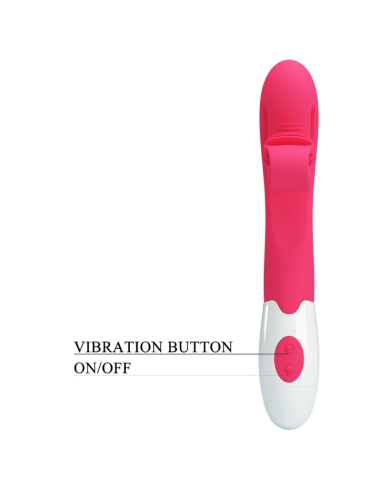 ROMANCE - VIBRADOR Y ESTIMULADOR 30 VELOCIDADES ROSA