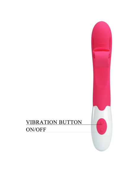 ROMANCE - VIBRADOR Y ESTIMULADOR 30 VELOCIDADES ROSA