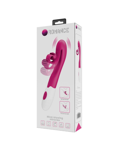 ROMANCE - VIBRADOR Y ESTIMULADOR 30 VELOCIDADES ROSA