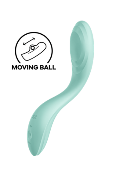 SATISFYER - RRROLLING PLEASURE VIBRADOR PUNTO G VERDE