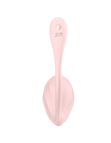 SATISFYER - RIBBED PETAL ESTIMULADOR PUNTO G CONTROL REMOTO ROSA APP GRATUITA