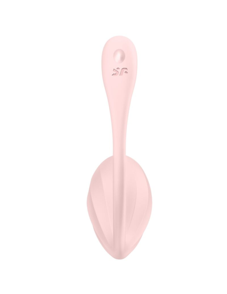SATISFYER - RIBBED PETAL ESTIMULADOR PUNTO G CONTROL REMOTO ROSA APP GRATUITA
