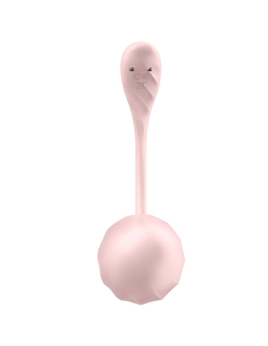 SATISFYER - RIBBED PETAL ESTIMULADOR PUNTO G CONTROL REMOTO ROSA APP GRATUITA