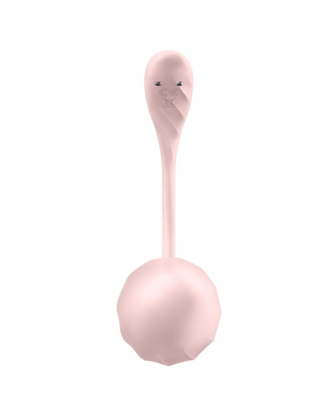 SATISFYER - RIBBED PETAL ESTIMULADOR PUNTO G CONTROL REMOTO ROSA APP GRATUITA