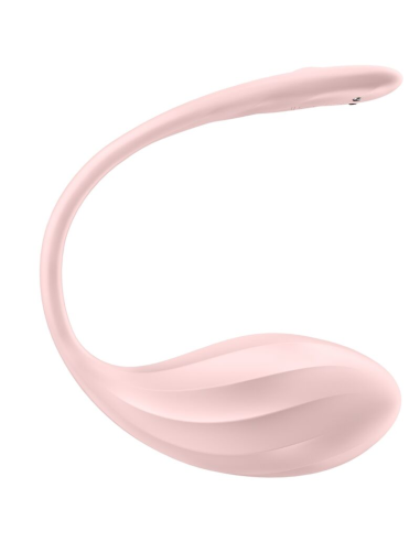SATISFYER - RIBBED PETAL ESTIMULADOR PUNTO G CONTROL REMOTO ROSA APP GRATUITA