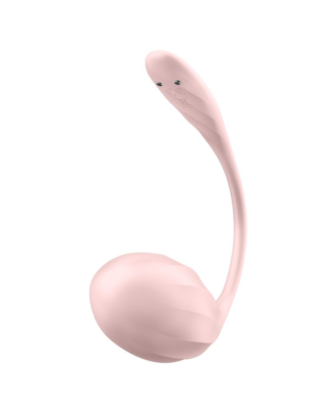 SATISFYER - RIBBED PETAL ESTIMULADOR PUNTO G CONTROL REMOTO ROSA APP GRATUITA