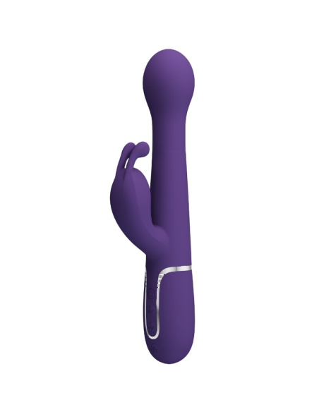 PRETTY LOVE - DEJON VIBRADOR RABBIT 3 EN 1 MULTIFUNCIÓN MORADO