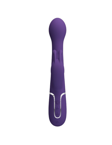 PRETTY LOVE - DEJON VIBRADOR RABBIT 3 EN 1 MULTIFUNCIÓN MORADO