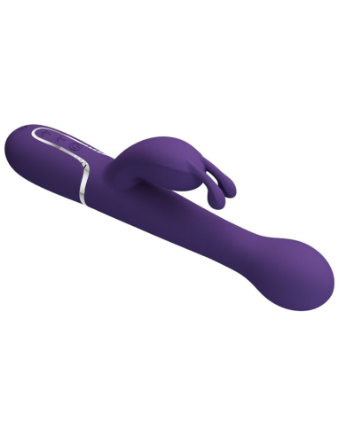PRETTY LOVE - DEJON VIBRADOR RABBIT 3 EN 1 MULTIFUNCIÓN MORADO