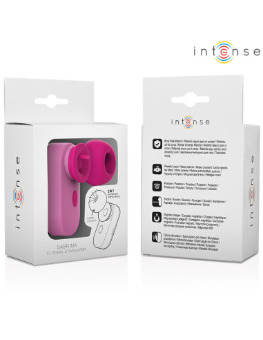 INTENSE - SABRINA TRAVEL SET ESTIMULADOR DE CLÍTORIS ROSA
