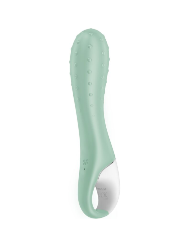 SATISFYER - AIR PUMP VIBRADOR 3 INFLABLE PUNTO G MENTA