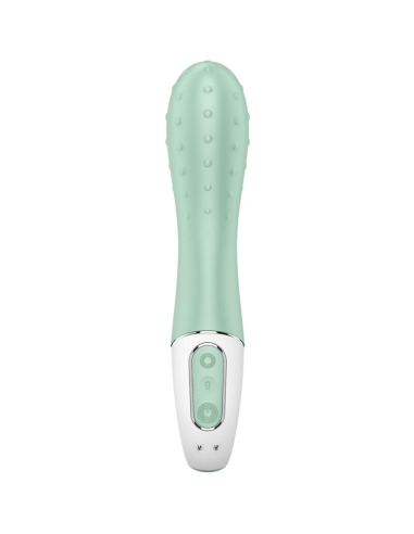 SATISFYER - AIR PUMP VIBRADOR 3 INFLABLE PUNTO G MENTA