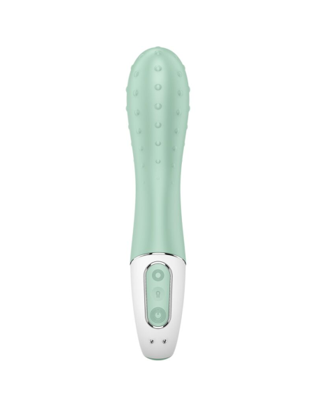 SATISFYER - AIR PUMP VIBRADOR 3 INFLABLE PUNTO G MENTA