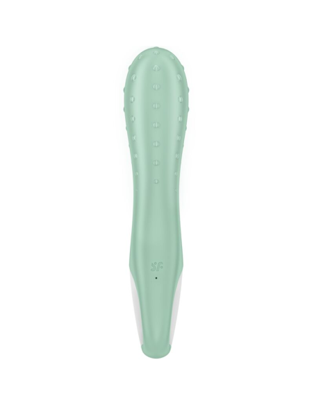 SATISFYER - AIR PUMP VIBRADOR 3 INFLABLE PUNTO G MENTA