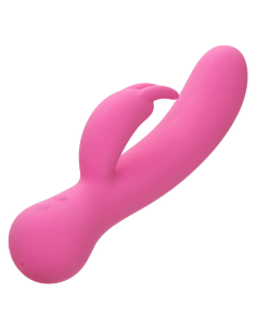 CALEXOTICS - FIRST TIME VIBRADOR RABBIT RECARGABLE ROSA