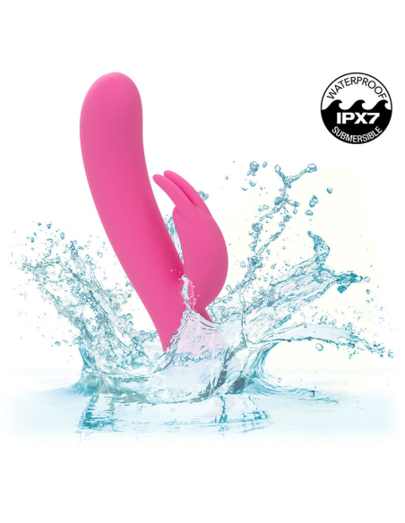 CALEXOTICS - FIRST TIME VIBRADOR RABBIT RECARGABLE ROSA