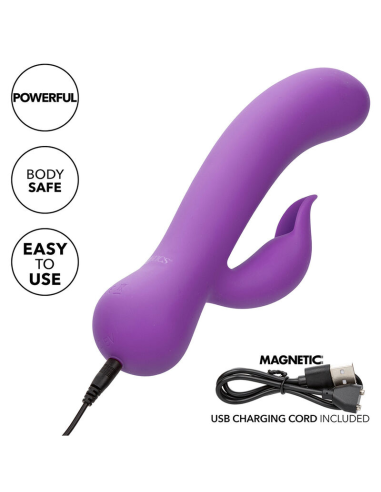 CALEXOTICS - FIRST TIME VIBRADOR COMPLACIENTE RECARGABLE MORADO