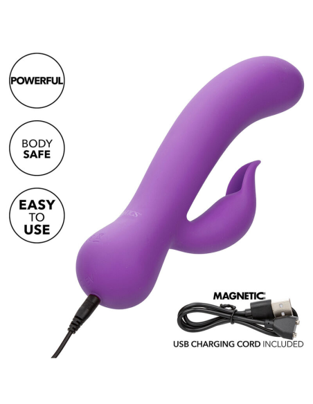 CALEXOTICS - FIRST TIME VIBRADOR COMPLACIENTE RECARGABLE MORADO