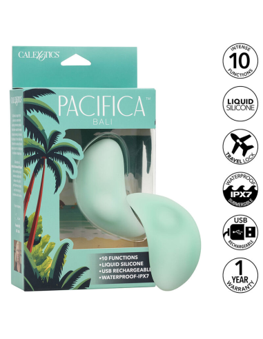 CALEXOTICS - PACIFICA BALI ESTIMULADOR 10 FUNCIONES AQUA