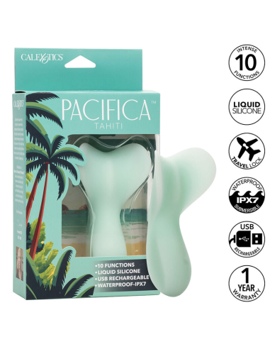 CALEXOTICS - PACIFICA TAHITI ESTIMULADOR 10 FUNCIONES AQUA