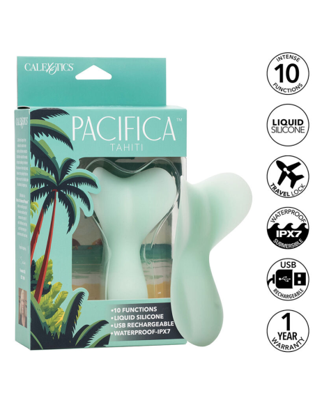 CALEXOTICS - PACIFICA TAHITI ESTIMULADOR 10 FUNCIONES AQUA
