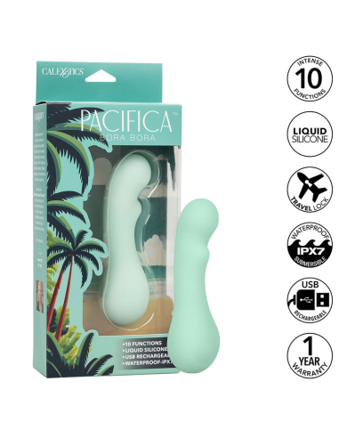 CALEXOTICS - PACIFICA BORA BORA ESTIMULADOR PUNTO G 10 VIBRACIONES AQUA
