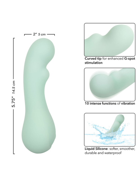 CALEXOTICS - PACIFICA BORA BORA ESTIMULADOR PUNTO G 10 VIBRACIONES AQUA