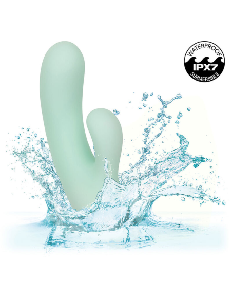 CALEXOTICS - PACIFICA FIJI VIBRADOR Y ESTIMULADOR PUNTO G 10 VIBRACIONES AQUA