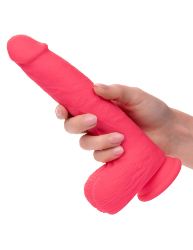 CALEXOTICS - STUDS VIBRADOR REALÍSTICO 10 VIBRACIONES Y ROSA