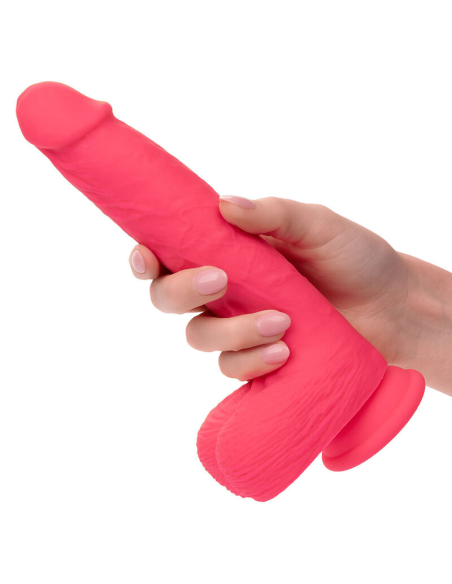 CALEXOTICS - STUDS VIBRADOR REALÍSTICO 10 VIBRACIONES Y ROSA