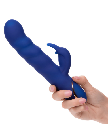 CALEXOTICS - JACK VIBRADOR RABBIT MOVIMIENTO DE ONDAS AZUL