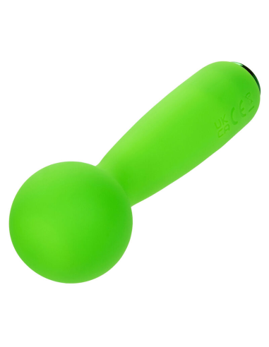 CALEXOTICS - NEON VIBES THE BUBBLY VIBE MINI MASAJEADOR 10 VIBRACIONES VERDE