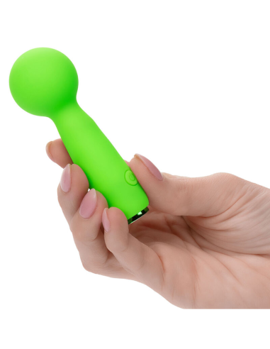 CALEXOTICS - NEON VIBES THE BUBBLY VIBE MINI MASAJEADOR 10 VIBRACIONES VERDE