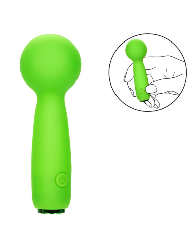 CALEXOTICS - NEON VIBES THE BUBBLY VIBE MINI MASAJEADOR 10 VIBRACIONES VERDE