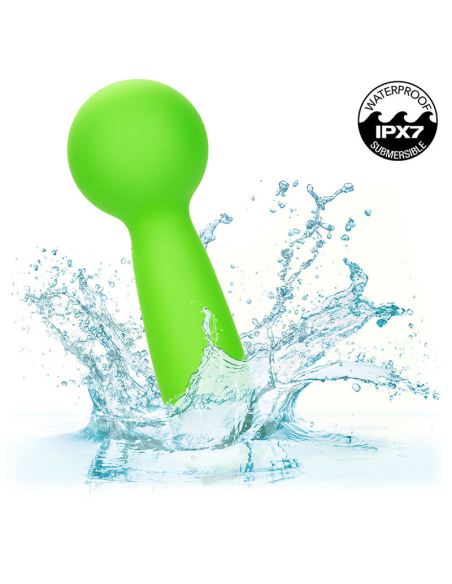CALEXOTICS - NEON VIBES THE BUBBLY VIBE MINI MASAJEADOR 10 VIBRACIONES VERDE