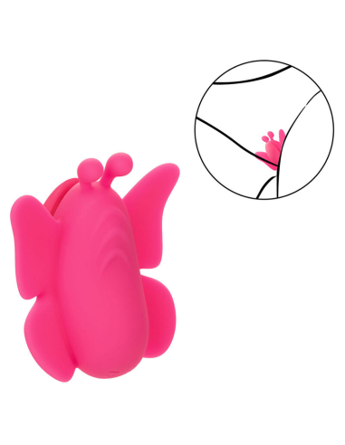 CALEXOTICS - NEON VIBES THE FLUTTER VIBE ESTIMULADOR 10 VIBRACIONES ROSA