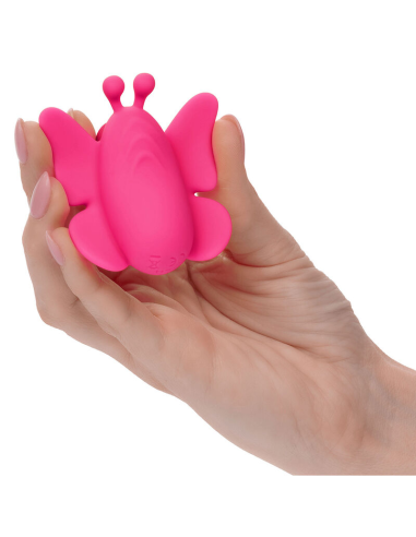 CALEXOTICS - NEON VIBES THE FLUTTER VIBE ESTIMULADOR 10 VIBRACIONES ROSA