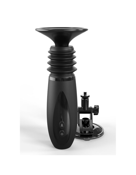 FETISH FANTASY SERIES - BODY DOCK THRUSTER SUJETA DILDOS CON 7 MODOS DE EMPUJE NEGRO