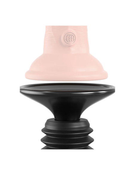 FETISH FANTASY SERIES - BODY DOCK THRUSTER SUJETA DILDOS CON 7 MODOS DE EMPUJE NEGRO
