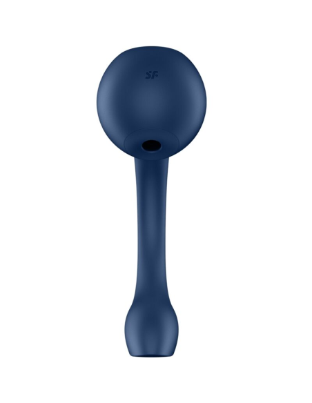 SATISFYER - PRO WAVE 4 ESTIMULADOR PUNTO G and AIR PULSE APLICACIÓN GRATUITA AZUL OSCURO