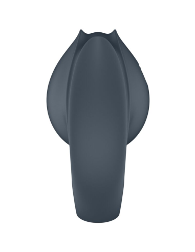 SATISFYER - PERFECT PAIR 2 MULTIVIBRADOR 2 EN 1 ANILLO PARA PENE and ESTIMULADOR DE DEDO GRIS