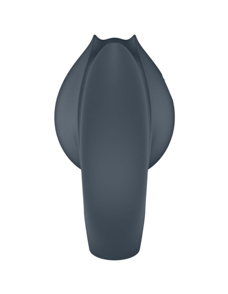 SATISFYER - PERFECT PAIR 2 MULTIVIBRADOR 2 EN 1 ANILLO PARA PENE and ESTIMULADOR DE DEDO GRIS