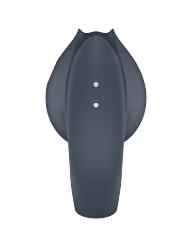 SATISFYER - PERFECT PAIR 2 MULTIVIBRADOR 2 EN 1 ANILLO PARA PENE and ESTIMULADOR DE DEDO GRIS