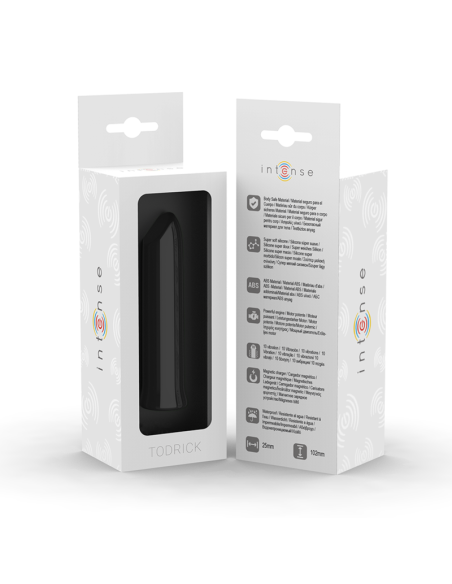 INTENSE - TODRICK BALA ESTIMULADORA DE CLÍTORIS NEGRO