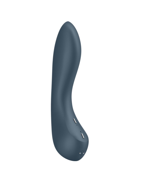 SATISFYER - G-SPOT WAVE 4 VIBRADOR 12 PROGRAMAS DE VIBRACIÓN GRIS OSCURO