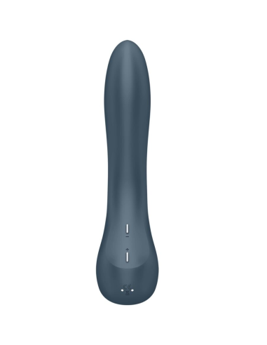 SATISFYER - G-SPOT WAVE 4 VIBRADOR 12 PROGRAMAS DE VIBRACIÓN GRIS OSCURO