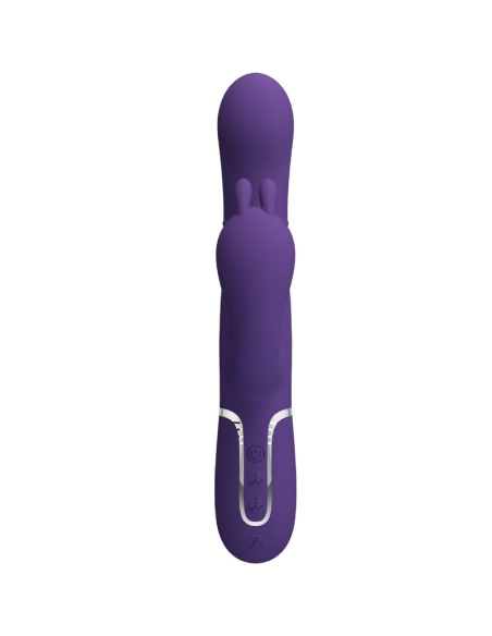 PRETTY LOVE - CAMMY TRIPLE VIBRADOR MULTIFUNCIÓN 4 EN 1 MORADO